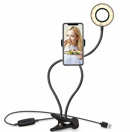 led selfie ring light with stand