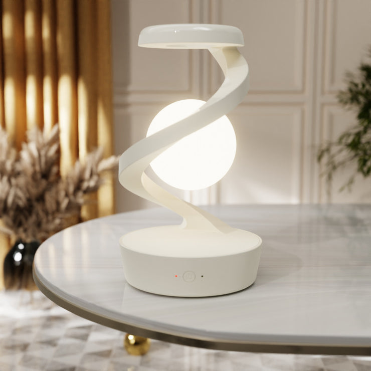Rotating Moon Wireless Charging Lamp