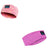 Bluetooth Sleep Headphones Headbands in pink and purple-pink. Best sleep headphone band for music and relaxation during rest.