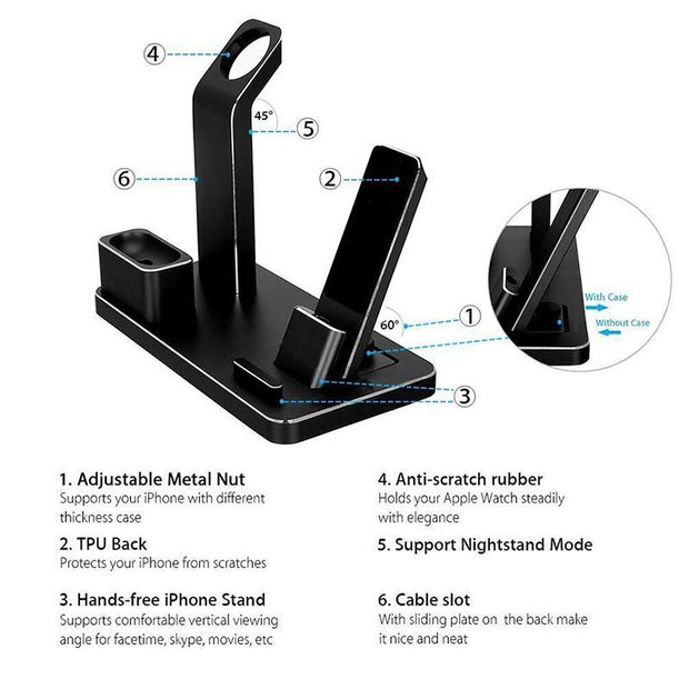 4-in-1 Wireless Charging Dock