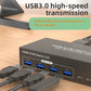 Dual Monitor 4K KVM Switch (2 PCs, One Keyboard & Mouse)