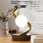 Rotating Moon Wireless Charging Lamp