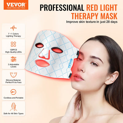 LED Face Mask Therapy Device